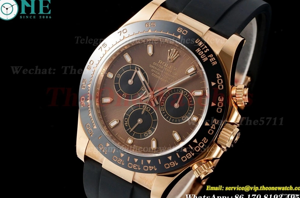DD4130 Dial Brown RG Daytona Clean RU 40mm 116515 0212